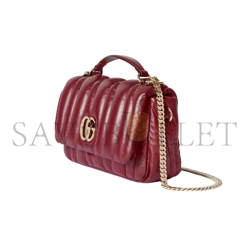 Gvc*1 GG MILANO SMALL TOP HANDLE BAG 806016 (25.9*14*6.1cm)